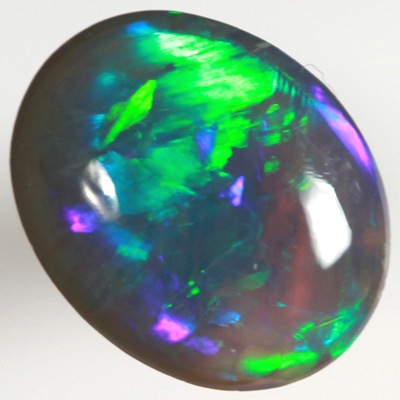 SOLID SEMI BLACK OPAL Bright neon fire always showing SEE VIDEO